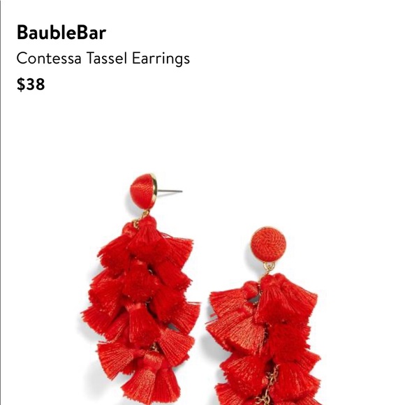 BaubleBar Jewelry - BaubleBar Contessa Tassel Earrings